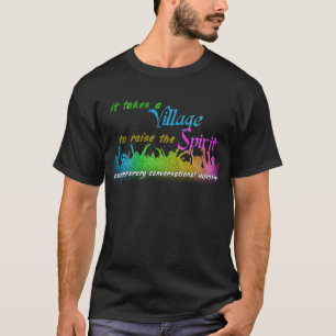 Es braucht ein Dorf - dunkel T-Shirt