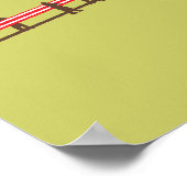 Es braucht ein Dorf, um mir Print Wecken Poster (Ecke)