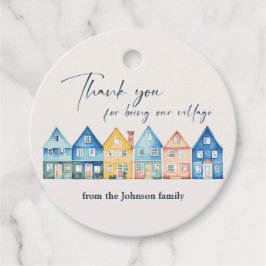 "Es braucht ein Dorf" Vielen Dank Geschenkanhänger