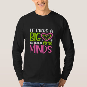 Es braucht ein großes Herz, kleine Gedanken zu leh T-Shirt