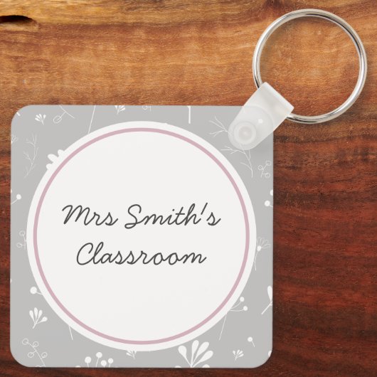 es braucht ein großes Herz, um den kleinen Geist z Schlüsselanhänger (Rückseite)