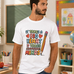 Es braucht ein großes Herz, um kleine Köpfe zu unt T-Shirt