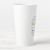 Es braucht ein großes Herz, um kleine Mindelschmer Milchtasse (Vorderseite)