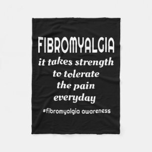 Es braucht ein Lila Fibro-Bewusstsein Fleecedecke