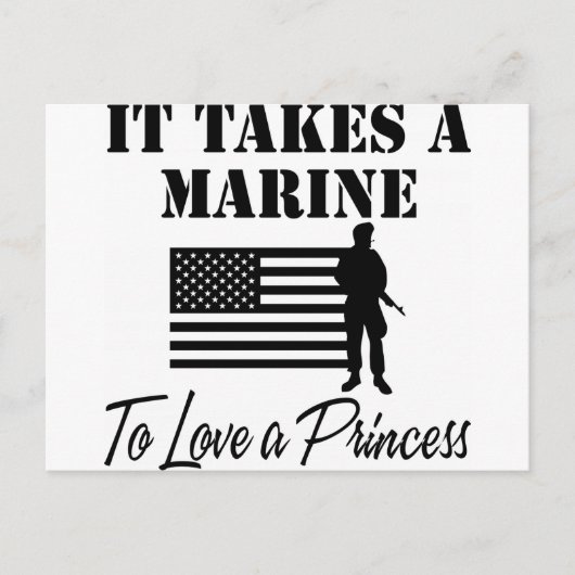 Es braucht ein Meer, um eine Prinzessin zur Liebe  Postkarte (Vorderseite)