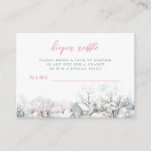 Es braucht ein Windelwaschturm für Dorfgestürme Begleitkarte (Vorderseite)