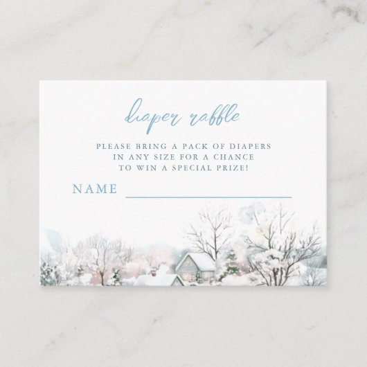 Es braucht ein Windelwaschturm für Dorfgestürme Begleitkarte (Vorderseite)