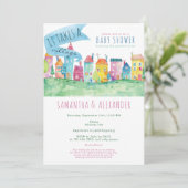 Es braucht eine Adoption in einem Dorf, die die IV Einladung (Stehend Vorderseite)