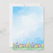 Es braucht eine Adoption in einem Dorf, die die IV Einladung (Rückseite)