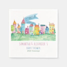 Es braucht eine Adoption in einem Dorf, die die IV Serviette