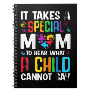 Es braucht eine besondere Mama zu hören, was ein K Notizblock