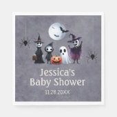 Es braucht eine Spuk Kinderdusche im Dorf Serviette (Vorderseite)