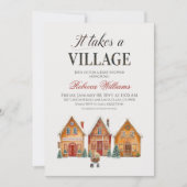 Es braucht eine Weihnachts-Weihnachtsdusche Einladung (Vorderseite)