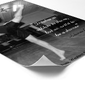 Es braucht einen Künstler Poster (Ecke)