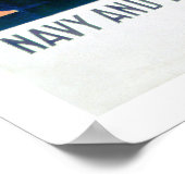 Es braucht einen Mann, um eine Uniform - Marine (U Poster (Ecke)