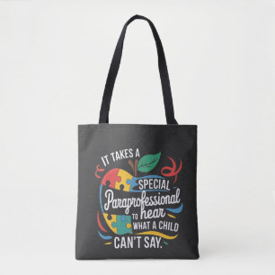 Es braucht einen Paraprofi, was für ein Kind zu hö Tasche
