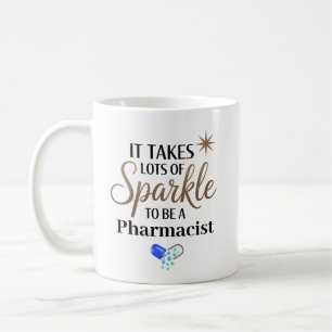 Es braucht Glanz, um ein personalisierter Apotheke Kaffeetasse
