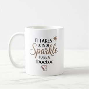 Es braucht Glanz, um ein personalisierter Arzt zu Kaffeetasse