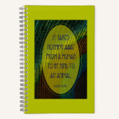 Es braucht nichts notizblock (Vorderseite)