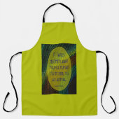 Es braucht nichts schürze (Vorderseite)