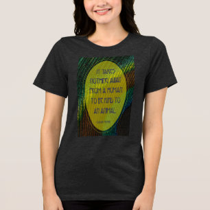 Es braucht nichts Tri-Blend shirt
