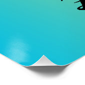 Es braucht nur eine Idee - bearbeitbare Bezeichnun Poster (Ecke)