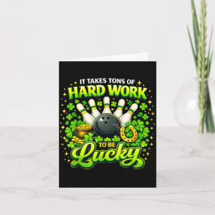 Es braucht sehr viel harte Arbeit, um am St. Patri Karte