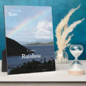 Es braucht sowohl Regen als auch Sonnenschein, um  Fotoplatte (Seite)