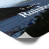 Es braucht sowohl Regen als auch Sonnenschein, um Poster (Ecke)