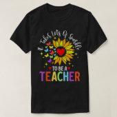 Es braucht viel Sparkle, um Lehrerin inspirati zu T-Shirt (Design vorne)
