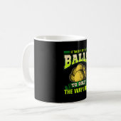 Es braucht viele Bälle, um zu Golf zu spielen Kaffeetasse (Vorderseite Links)