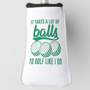 Es braucht viele Bälle zum Golf, wie ich es tue Golf Headcover