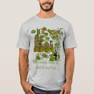 Es braucht Zeit, Schlösser zu bauen. T-Shirt
