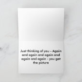 ES BRAUCHT ZWEI, Hallo. Karte (Innenseite)