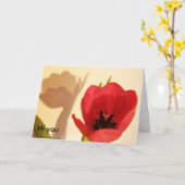 ES BRAUCHT ZWEI, Hallo. Karte (Gelbe Blume)