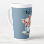 Es braucht zwei Teacup-Ferkel Milchtasse (Linke Ecke)