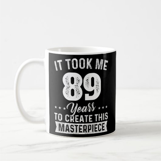 Es brauchte 89 Jahre Masterpiece 89. 89 Kaffeetasse (Links)