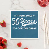 Es brauchte nur 50 Jahre, um so großartig zu sehen Serviette (Beispiel)