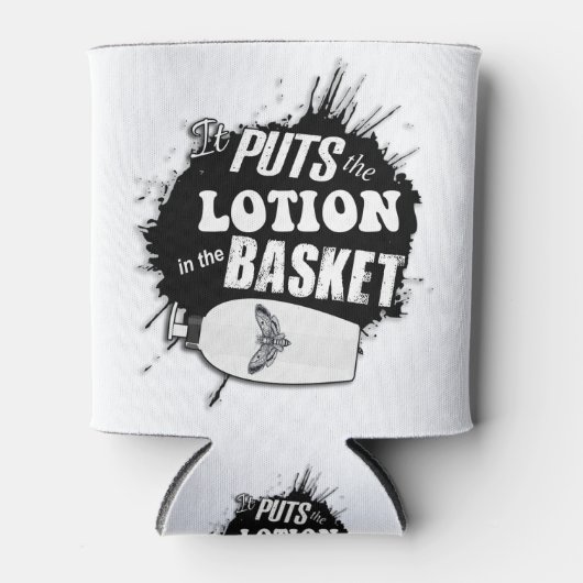 Es bringt die Lotion in den Korb Dosenkühler (Vorderseite)