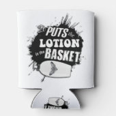 Es bringt die Lotion in den Korb Dosenkühler (Rückseite)