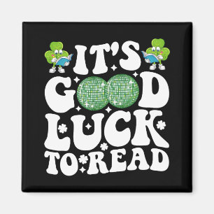 Es bringt Glück, am St. Patricks Day Disco Ball zu Magnet