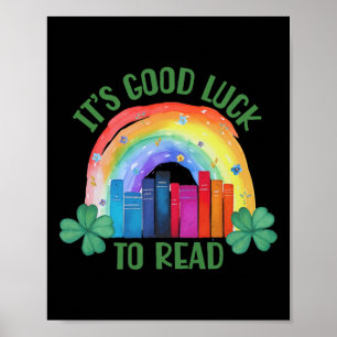 Es bringt Glück, am St. Patrick's Day Lehrer Li zu Poster