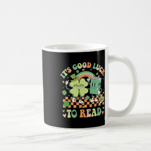 Es bringt Glück, das Buch des Patrick-Tages-Biblio Kaffeetasse
