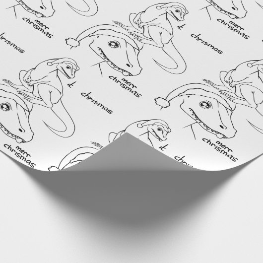 Es Chrismas Packpapier (Ecke)