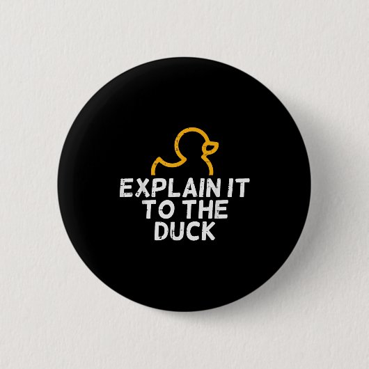 Es Coder Programmierer Tech Entwickler Shirts Männ Button (Vorderseite)