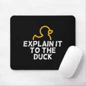 Es Coder Programmierer Tech Entwickler Shirts Männ Mousepad (Mit Mouse)