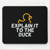 Es Coder Programmierer Tech Entwickler Shirts Männ Mousepad (Vorne)