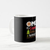 Es Cookie Backen Weihnachtssaison Funny Kaffeetasse (Vorderseite Links)