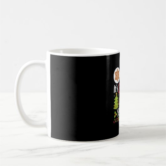 Es Cookie Backen Weihnachtssaison Funny Kaffeetasse (Links)