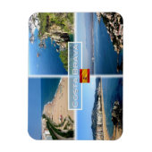 ES Costa Brava - Calella Beach - Tossa de Mar - Magnet (Vertikal)